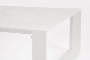 SET LOUNGE DE GRADINA/TERASA MOSES BEJ, CONFECTIONAT DIN TEXTIL SI ALUMINIU, STIL MODERN - Img 4