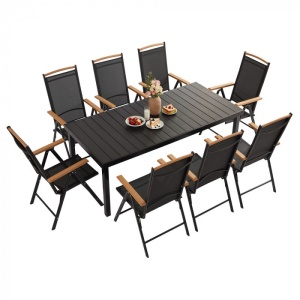 SET MOBILIER DE LUAT MASA, IZZY PENTRU 8 PERSOANE - Img 1