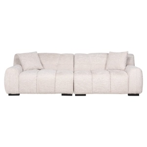 SOFA CHARELLE LOVELY 11 CREM, S4727, CONFECTIONAT DIN PLACAJ, PIN, SPUMA, LEMN DE MESTEACAN, RICHMOND INTERIOR - Img 3