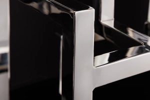 SUPORT LUMANARI, ABSTRACT, DIN METAL, 50CM, ARGINTIU, ARTIM GROUP SELECTION - Img 2