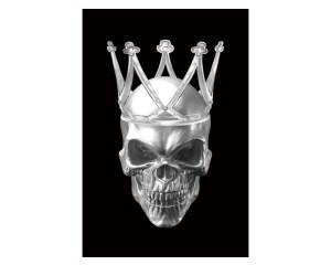 TABLOU DECORATIV SKULL II, 120 CM, DIN STICLA SECURIZATA, STIL MODERN