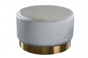 TABURET ELEGANT BAROCK 39245 ARGINTIU/AURIU STIL CLASIC - Img 5