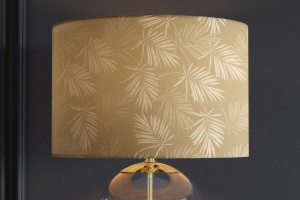VEIOZA ELEGANTA, CLASSICO 55CM, STICLA SI ABAJUR ALB/AURIU, ARTIM GROUP SELECTION - Img 9