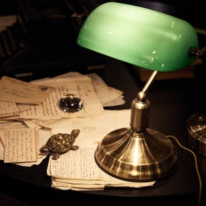 VEIOZA LAWYER TL1, VERDE/ALAMA, DIN METAL, STIL VINTAGE - Img 3