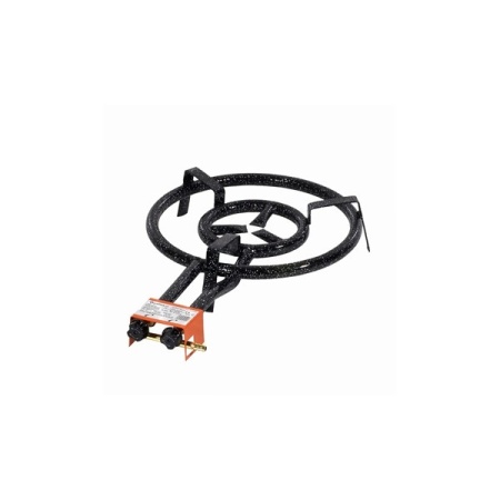 Arzător pe gaz paella, 50 cm, 2 cercuri – ideal pentru gătit în aer liber