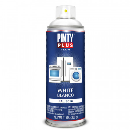 Vopsea Spray, alb, pentru electrocasnice, 400 ml, Pintyplus - Img 1