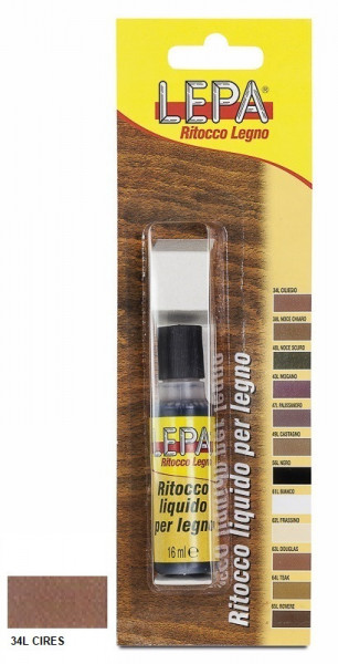 Retus lichid pentru lemn Lepa 34L CIRES, 16 ml