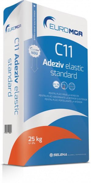 Adeziv elastic standard pentru placari C11, 25 kg - Img 1
