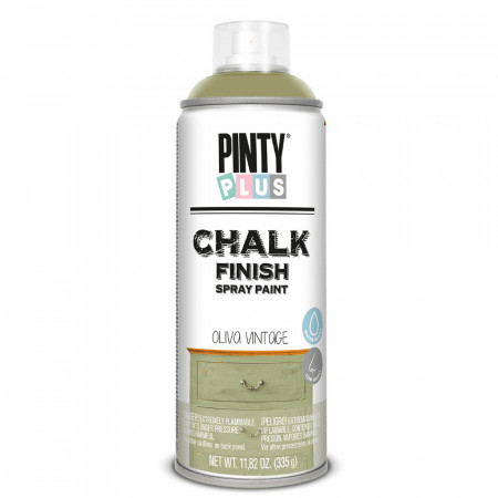 Paint Chalk Spray antichizare, olivia vintage mat, CK803, interior, 400 ml, Pintyplus - Img 1