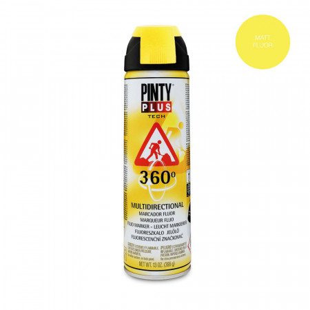 Vopsea Spray marcaj fluorescent, galben, interior / exterior, T146, 500 ml