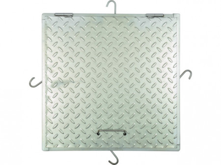 Capac de canalizare galvanizat 60x60