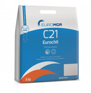 Chit de rosturi C21 Eurochit, 2 kg - Negru Antracit