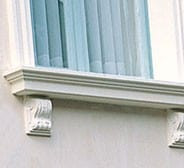 Solbanc decorativ ferestre poliuretan Domostyl FA10 Light 125x100x2000 - Img 3