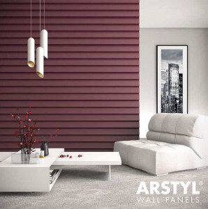 Panou decorativ 3d interior poliuretan Arstyl 3D Stripe 380x1135x38 - Img 1