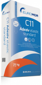 Adeziv elastic standard pentru placari C11, 25 kg