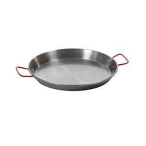 Set Profesional pentru Paella, Andreu – Arzător cu Roți și Tigaie Lucioasa 46 cm - Img 3