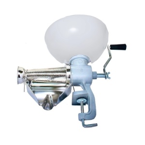 Storcator manual pentru rosii și gemuri cu filtru si tava din inox