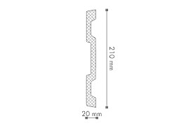 ANCADRAMENT DECORATIV FEREASTRA MA60 210x20x2000 - Img 2