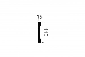 Profil din polimer Dur 110x15x2000 - Img 2
