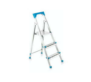 Scara metalica 2+1 trepte, 120 kg