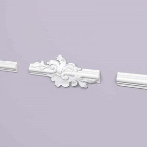 Set ornament decorativ caroiaje poliuretan Arstyl Z104 40x245x107 - 2 buc.