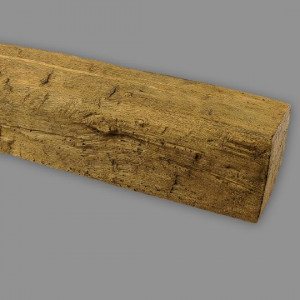 Barna grinda decorativa imitatie lemn poliuretan LIGHT OAK 60x95x3000 - Img 1