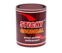 Grund pentru metal pentru interior / exterior, Sticky Grundal, rosu oxid, 0.9 kg