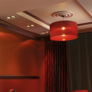 Rozeta decorativa tavan perete poliuretan Arstyl R10 600mm - Img 3