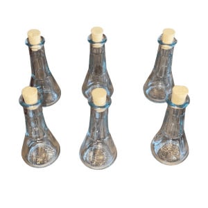 Toiuri Romanesti 50ml cu dop pluta, pentru tuica, palinca, bauturi distilate, Set 6 Buc - Img 3