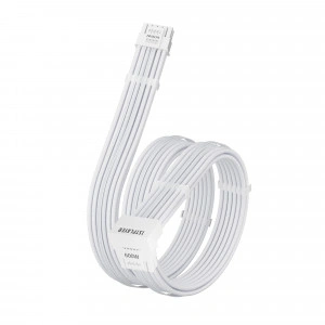 1stPlayer модулен кабел Custom Sleeved Modding Cable White - PCIe 5.0 12VHPWR M/M - FM2-B-WH - Img 4