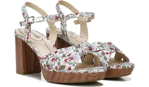 Women's Lucky Medium/Wide Block Heel Dress Sandal [DEMO] - Img 2