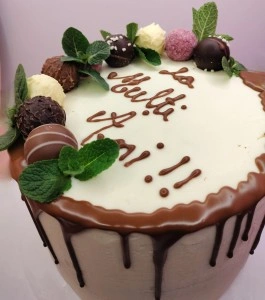 TORT DE CIOCOLATA SI CARAMEL - Img 2