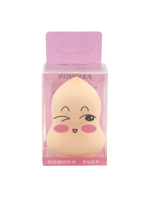 Burete make-up, pentru fond de ten, bej