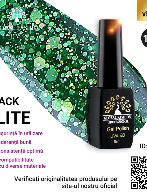 Oja semipermanenta BLACK ELITE, Global Fashion 8 ml, 146