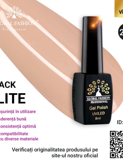 Oja semipermanenta BLACK ELITE, Global Fashion 8 ml, 219