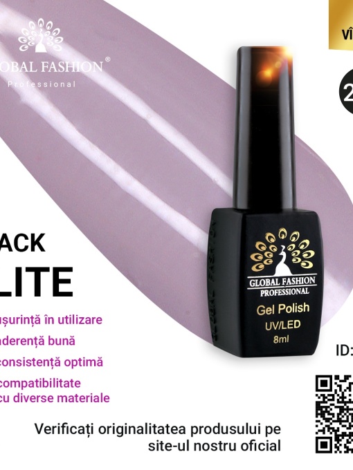 Oja semipermanenta BLACK ELITE, Global Fashion 8 ml, 246