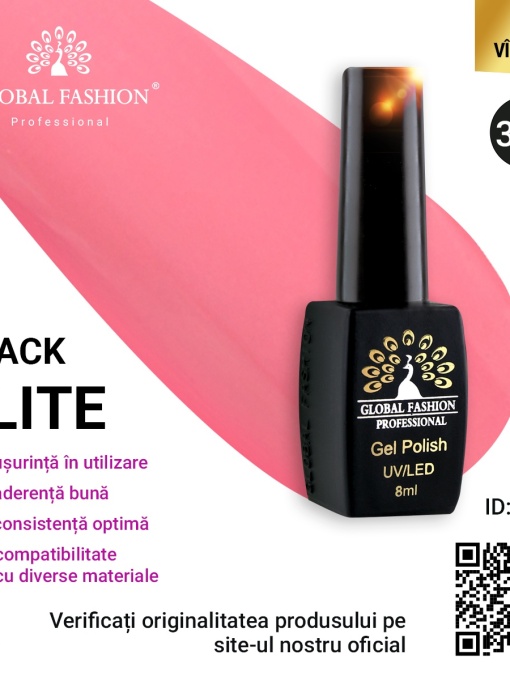 Oja semipermanenta Black Elite, Global Fashion 8 ml, 304