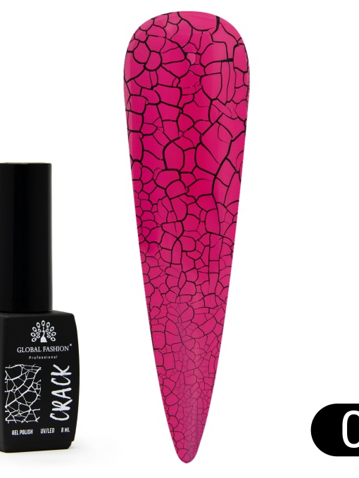 Oja semipermanenta CRACK, Global Fashion 8ml, 04