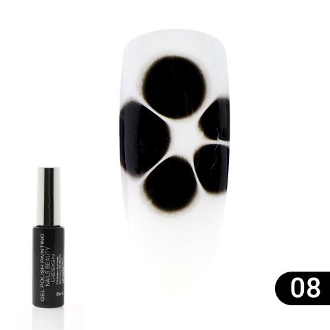 Oja semipermanenta Flowers Ball, Global Fashion 8ml, 08