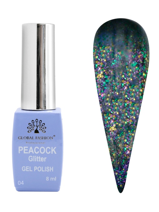 Oja semipermanenta Peacock 8 ml, 04