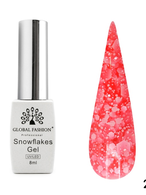 Oja semipermanenta Snowflakes 8ml, 236