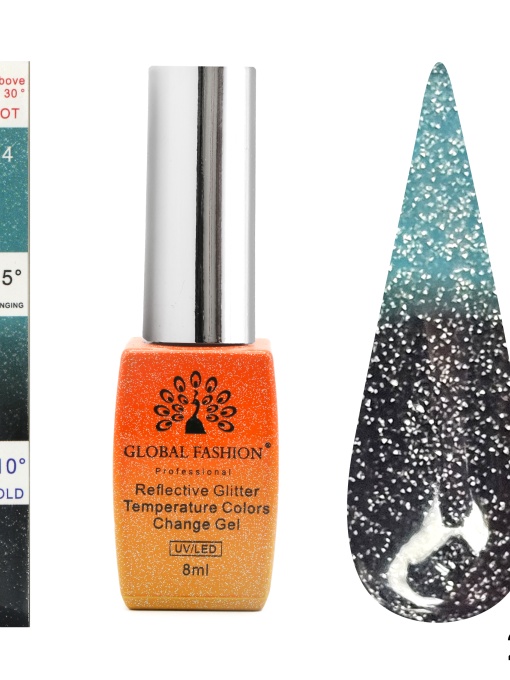 Oja semipermanenta termica, Temperature Color Change Disco 8ml, 224