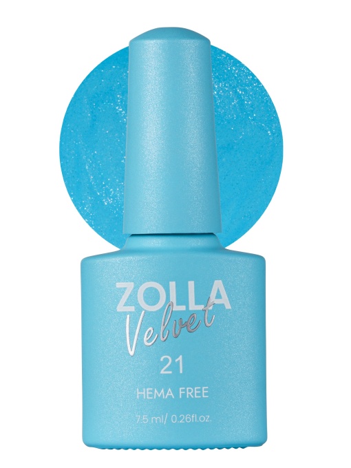 Oja semipermanenta Zolla Velvet Hema Free 21