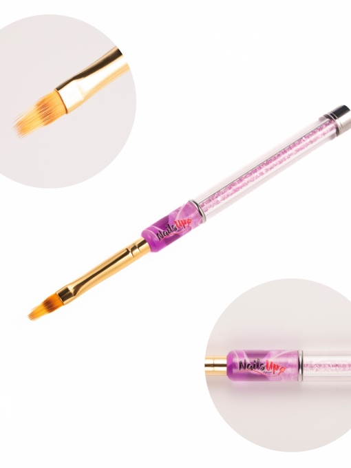 Pensula unghii cu cristale, NailsUp, Ombre