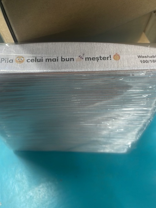 Pilă pentru unghii "Pila celui mai bun meșter" 100/ 180