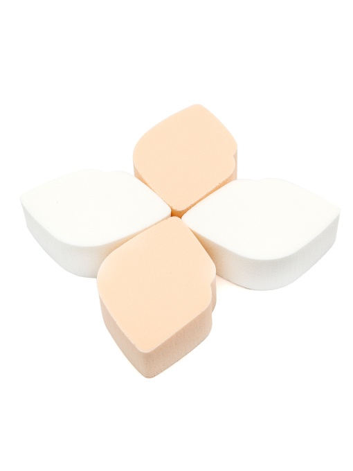 Set 4 bucati, burete make-up, pentru fond de ten