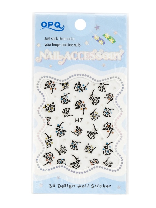 Sticker decor unghii 3D, Nail Accessory OPQ H7