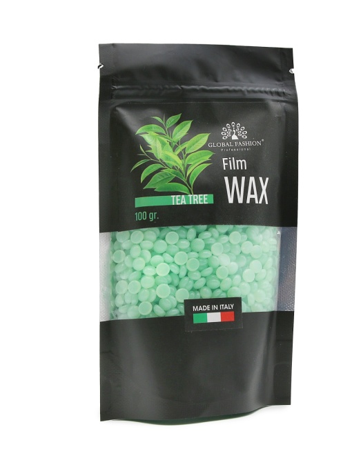 Ceară pentru Epilare Global Fashion, 100 gr, Arbore de ceai
