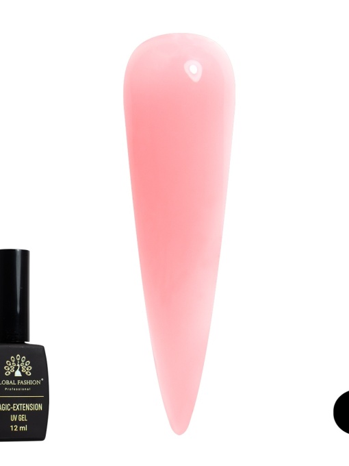 Gel UV constructie, Magic Extension, Global Fashion, 12 ml, Roz Blush, 12