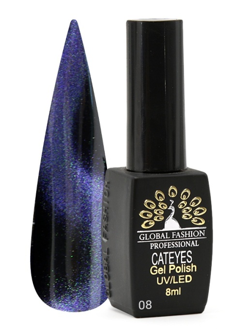 Oja semipermanenta 24D Cat Eye 8ml, 08